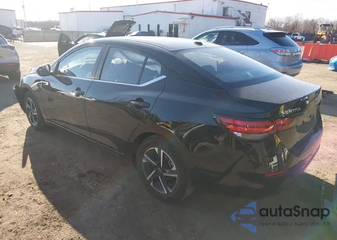 2025 Nissan Sentra Sv from USA, damaged, VIN 3N1AB8CV9SY393593